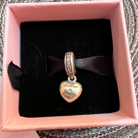 Pandora my beautiful wife- always and forever bracelet charm - Picture 3 of 4